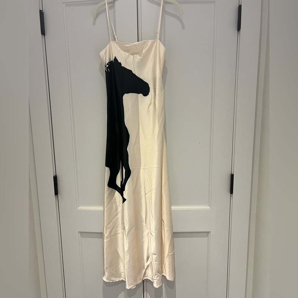Strap maxi dress